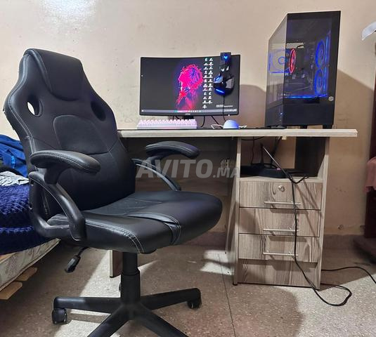 جهاز كمبيوتر كامل للمكتب وكرسي ألعاب 👌🏻