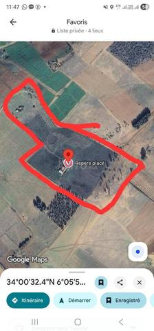 أرض فلاحية للبيع 5 هكتارات ونصف