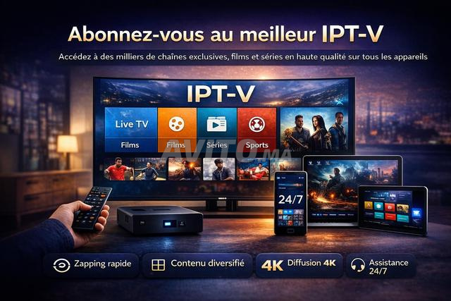 Abonnement IP-TV à partir de 250dh très stable - 2