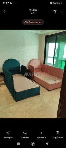 Lit avec rangements sans matelas - 2