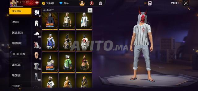 حساب فري فاير للبيع - 2