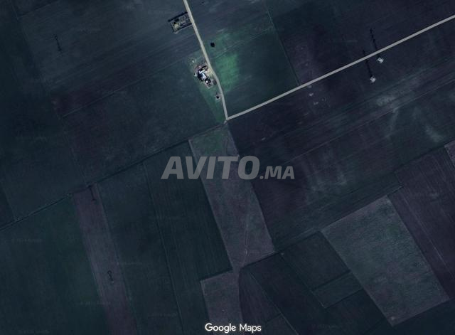 أرض فلاحية كبيرة مرسمة على بعد 25 كم من الدار البيضاء