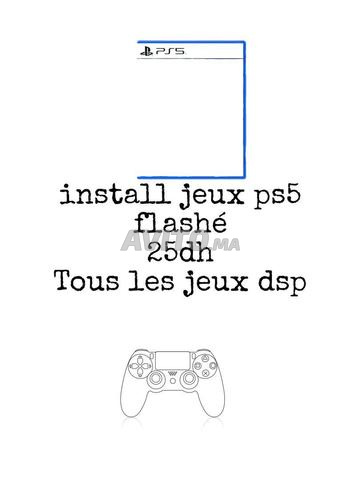 Flash PS5 installation jeux - 2