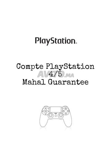 Compte PS4/5