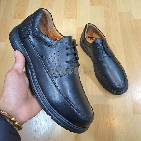 Chaussure médicale 💯 cuir pour hommes