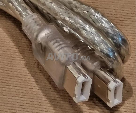 Câble Firewire 6 broches vers 6 broches Silver Br... | Accessoires à ...