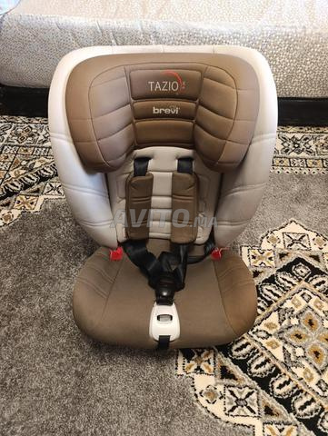 مقعد سيارة للأطفال بني وبيج - 2