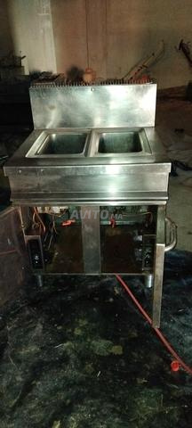 friteuse gaz 2 bac sans thermostat sans grille - 2