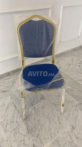 كراسي وليمة فينتدج ملكية وقابلة للتكديس - 2