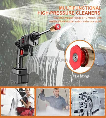 مسدس غسيل السيارات المحمول ببطارية قابلة للشحن - 2