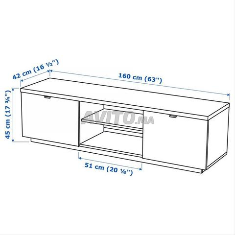 Meuble TV IKEA en parfait état - 2