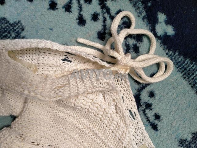 قميص صوف أبيض - 2