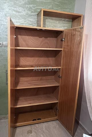 خزانة تخزين خشبية