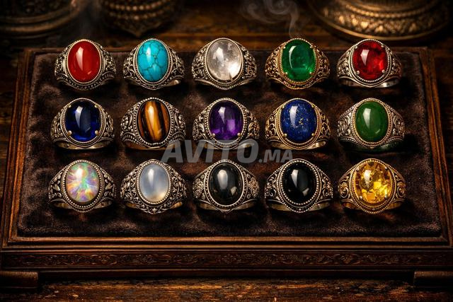 بيع خواتم بأحجار رائعة وذات رونق جمالي للزينة