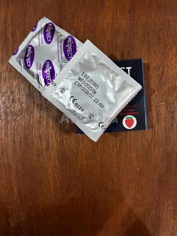 واقيات ذكرية لؤلؤية بنكهة الفراولة 🍓