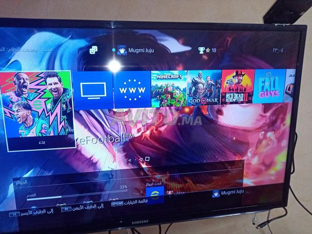 بلايستيشن 4 سليم 800 جي متصل بالإنترنت