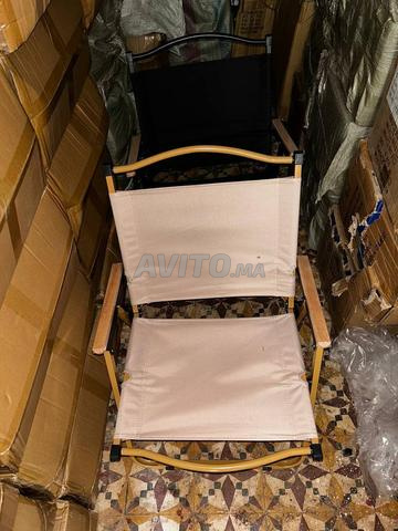 طاولة نزهات كبيرة محمولة مع 4 كراسي - 2