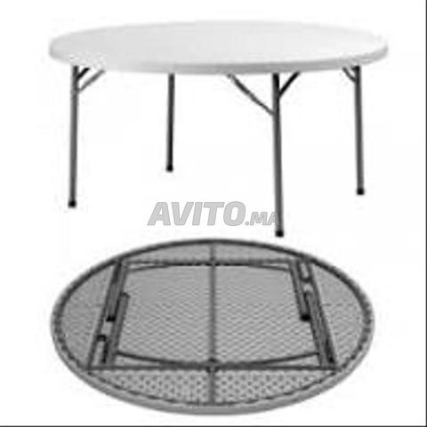 طاولة دائرية 1.8 متر زون إسبانيا