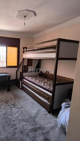 Lit 3 places en bois - 2