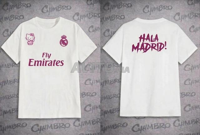 تيشيرت أبيض صيفي لريال مدريد - 2