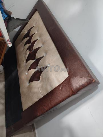 سرير لشخصين بدون مرتبة سرير مستعمل مازال نقي - 2