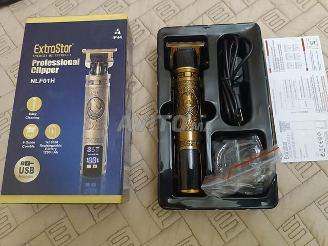 Tondeuse rechargeable inoxydable avec 6 sabots