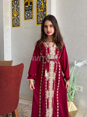 قفطان بنات صغار مطروز رائع - 2