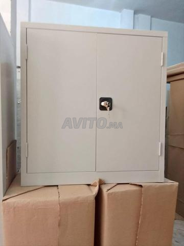 Armoire métallique à portes battantes / vestiaire - 2