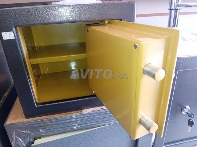 Coffre fort blindé 70kg combinaison mécanique - 2