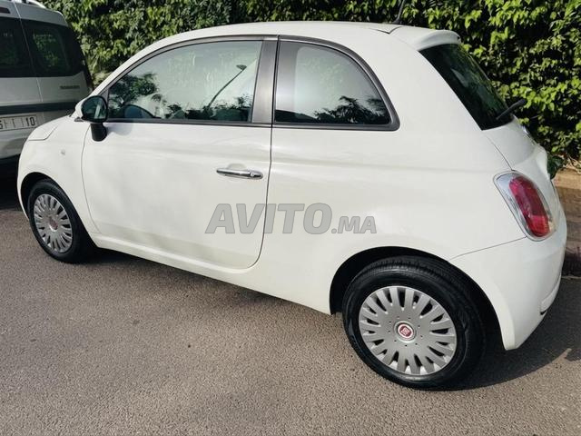 فيات 500 بنزين يدوية 2014 بالدار البيضاء