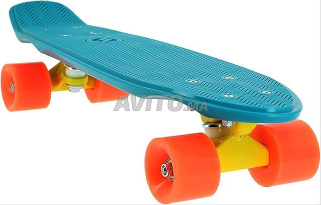 Skateboard Oxelo Yamba 100 bleu - 2