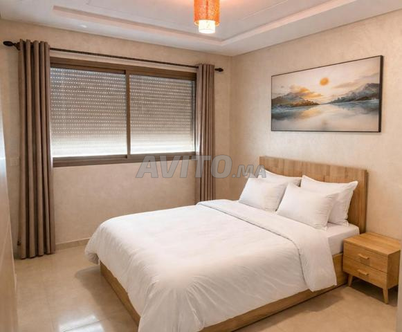 شقة للكراء اليومي بسلا الجديدة مفروشة - 2