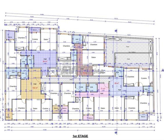 Terrain Sup 500m² R3 zone Fawarat Khayzoran