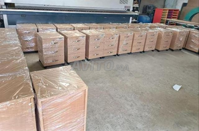 Caisson en bois prix d'usine/vestiaire/armoire/lit