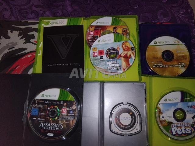 CD Xbox 360 avec CD PSP