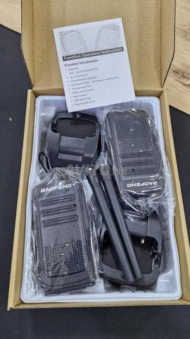 Pack 2 Talkie-walkie homologué 7km neuf - 2