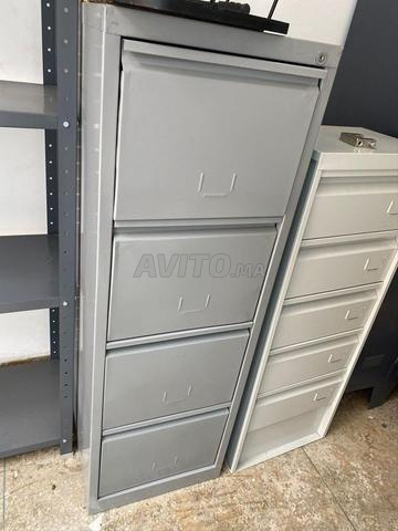 خزانة معدنية بـ 4 أدراج / خزانة ملابس - 2