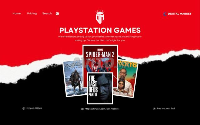 Jeux Playstation / jeux ps5 / jeux ps4