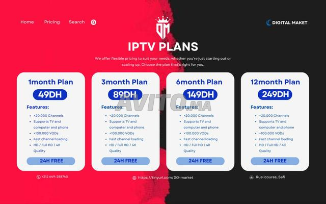 IPTV / ABONNEMENT IPTV