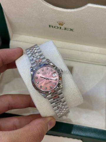 رولكس ليدي ديت جست وردي ألماس نظيف