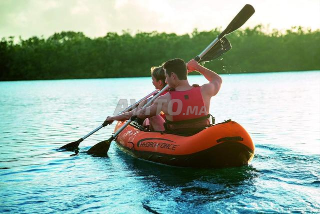 مجموعة كبيرة - قارب كاياك قابل للنفخ لشخصين - 2