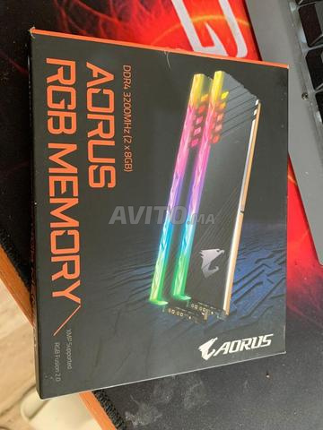 رام Aorus 16 جيجا بايت DDR4 3200 ميجاهرتز (8 جيجا × 2)
