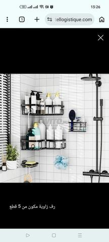 رف زاوية مكون من 5 قطع جديدة - 2