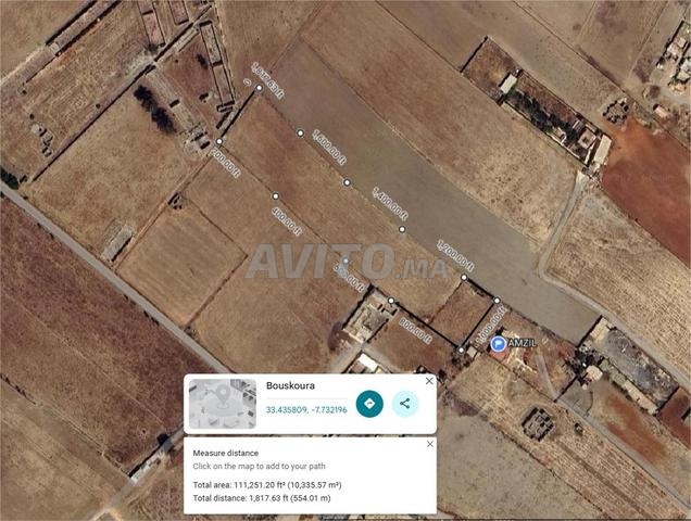 أرض مسجلة في شراݣي، بوسكورة - 2