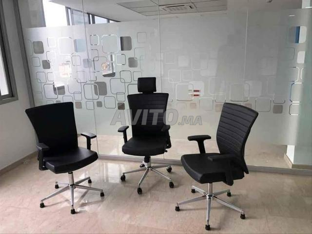 مجموعة كراسي مكتبية مستوردة مريحة وعصرية 🪑