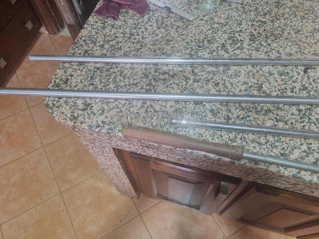 معدات بيتزا من الاستانلس ستيل 4 قطع - 2