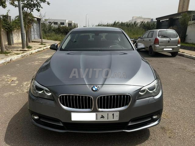 BMW الفئة الخامسة ديزل أوتوماتيك 2017 في الرباط