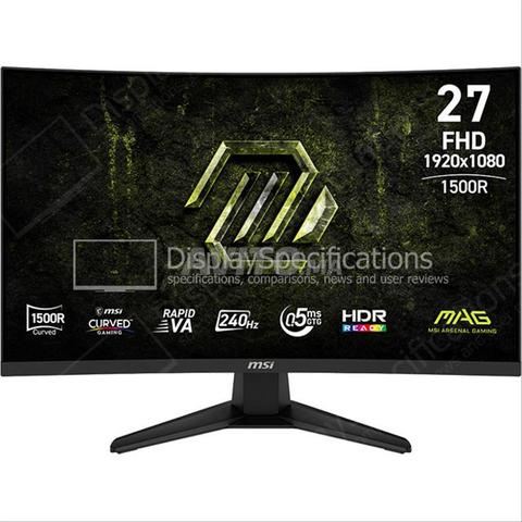 شاشة MSI MAG 275CF X24 مقاس 27 بوصة - 2