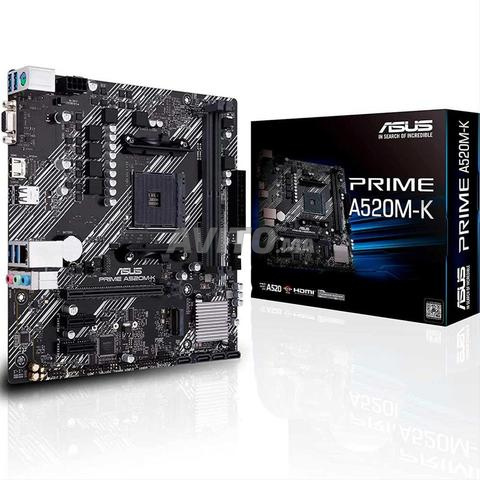 مميزات اللوحة الأم PRIME A520M-K