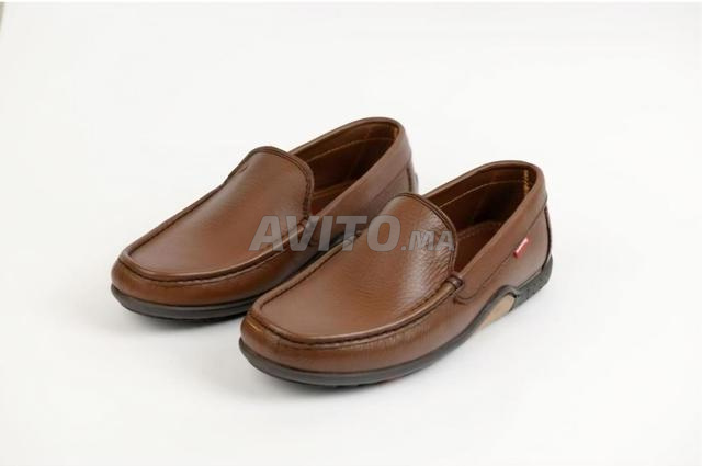حذاء لوفر رجالي 💯 جلد - 2